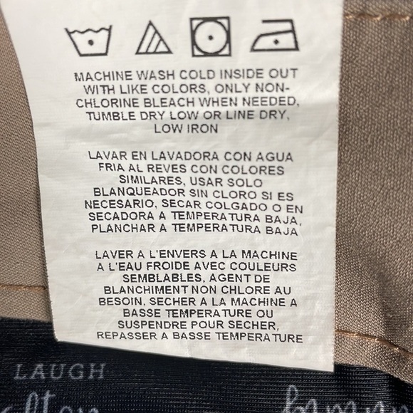 Lee Regular Fit Straight Leg Mid Rise Tan Pants Secretly Shapes - Picture 6 of 10